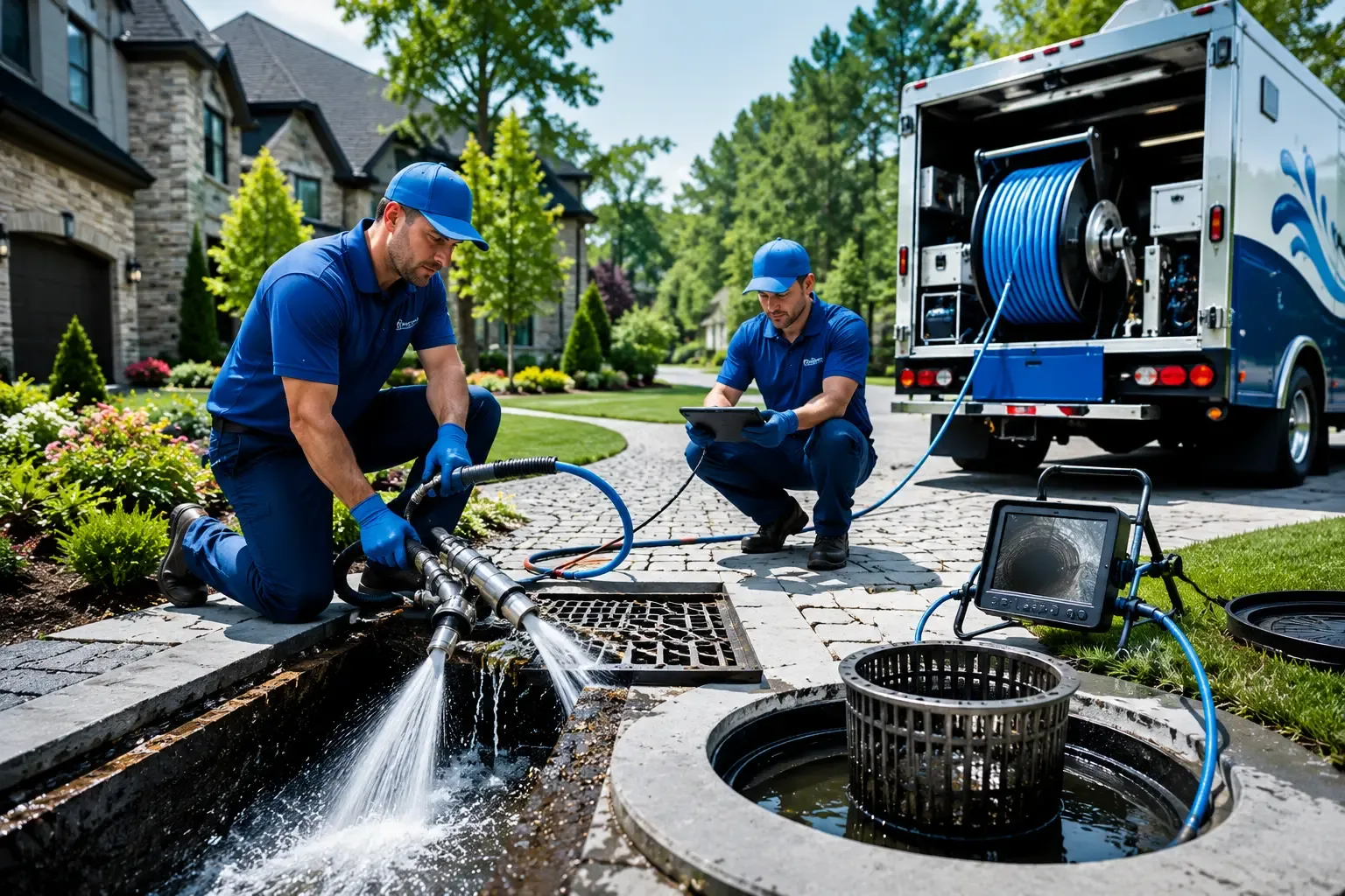 Local outdoor drain cleaning professionals in Wedgefield, SC